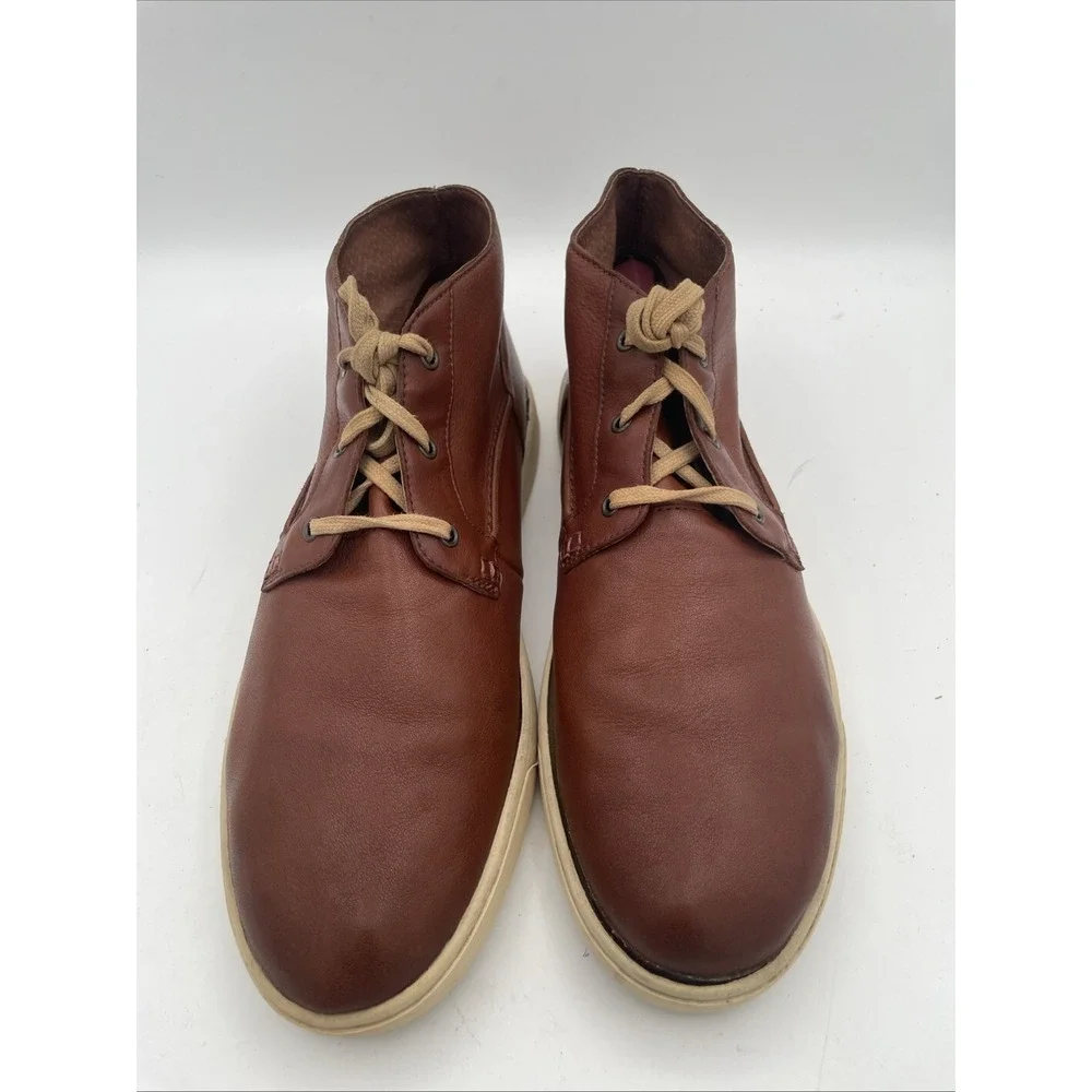 UGG Men's Brown Leather Chuka‎ Ankle Boot 1010549 Size 11